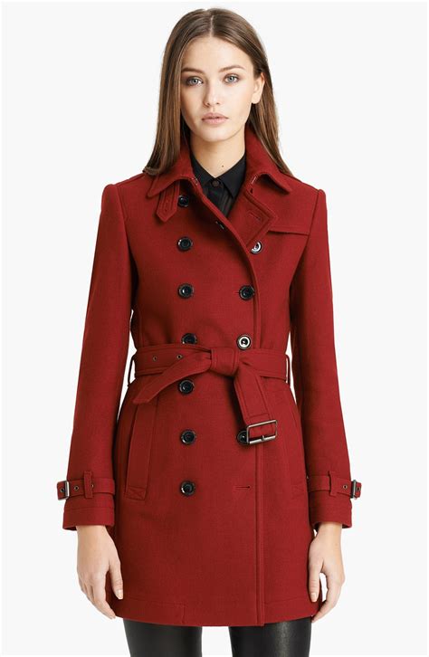 burberry brit wool jacket|burberry trench coat women.